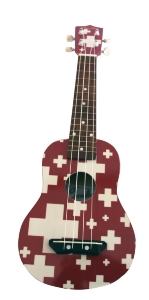 UKULELE - SWISS Flag