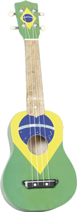 UKULELE - Brazil Flag