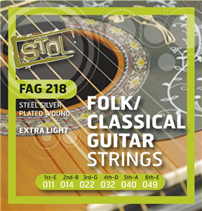 CORDES GUITARE FOLK XTRA LIGHT