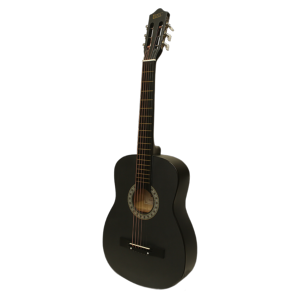 GUITARE SECHE 38' - Noir Mat